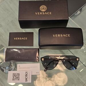Versace Black Sunglasses